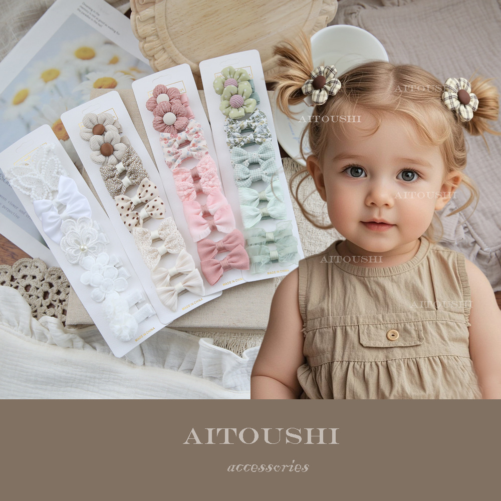 Baby Clothing Material - 10 adet/takım bebek saç aksesuarları kızlar