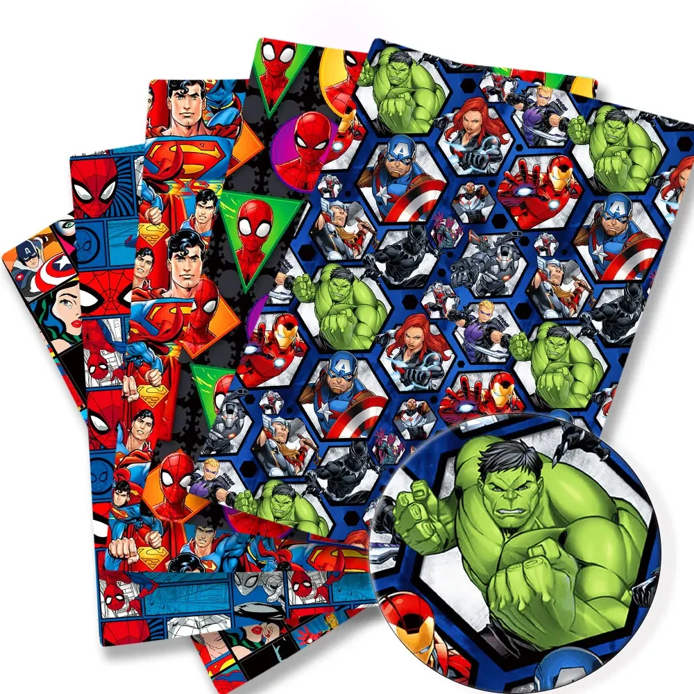 Baby Clothing Material - Disney Örümcek Adam kumaş Sıcak DIY