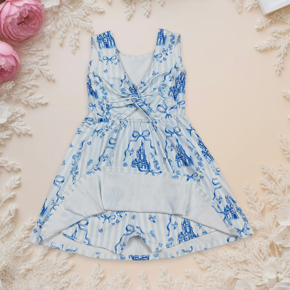 Baby Yoga Clothing - Bebek Kız Kaleleri Yoga Aktif Giyim