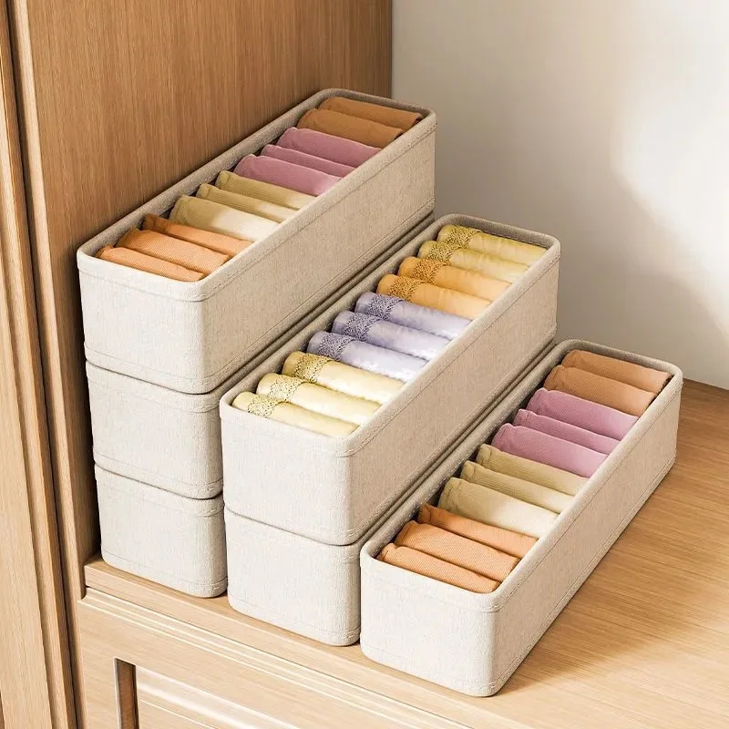Baby Clothes Organiser - 1/2/4 adet Slot Giyim Saklama Kutuları
