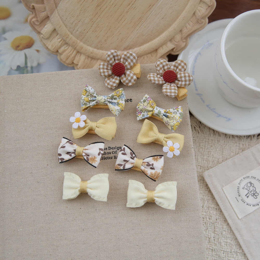10 adet/takım bebek saç aksesu - Baby Clothing Material incelemesi ve fiyatı