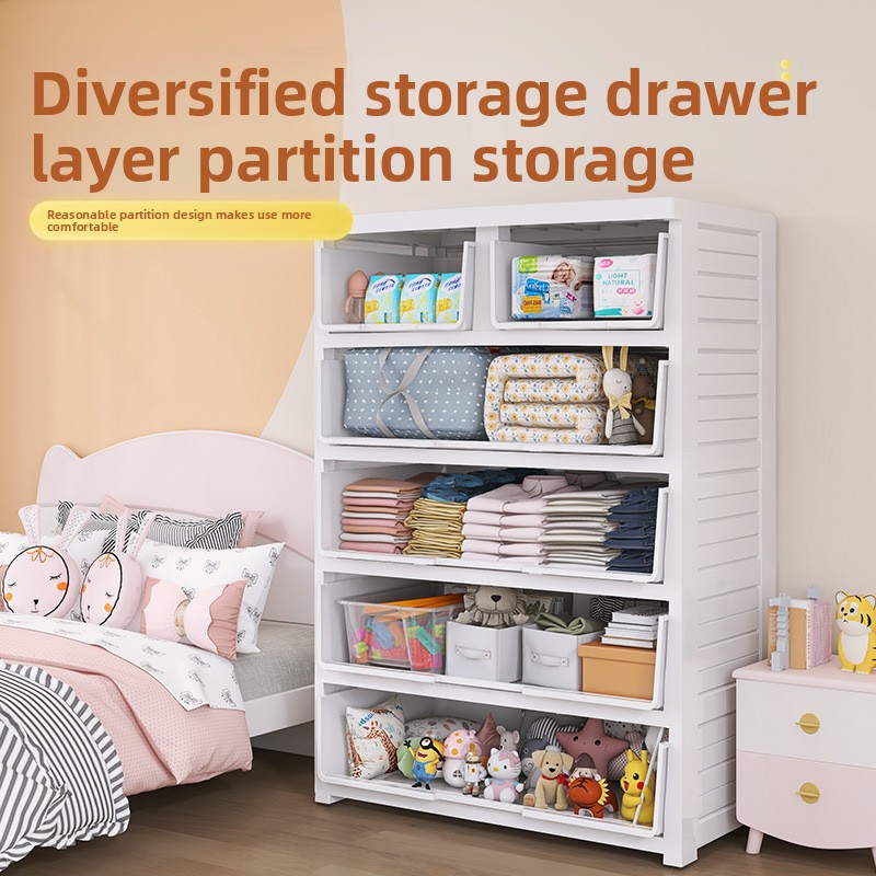 Kalınlaştırılmış Plastik Beş Ç - Baby Clothing Cupboard incelemesi ve fiyatı
