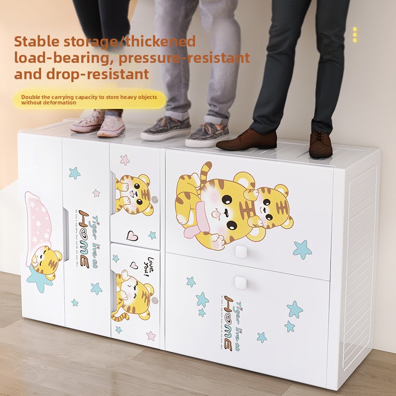 Kalınlaştırılmış Plastik Beş Ç - Baby Clothing Cupboard incelemesi ve fiyatı