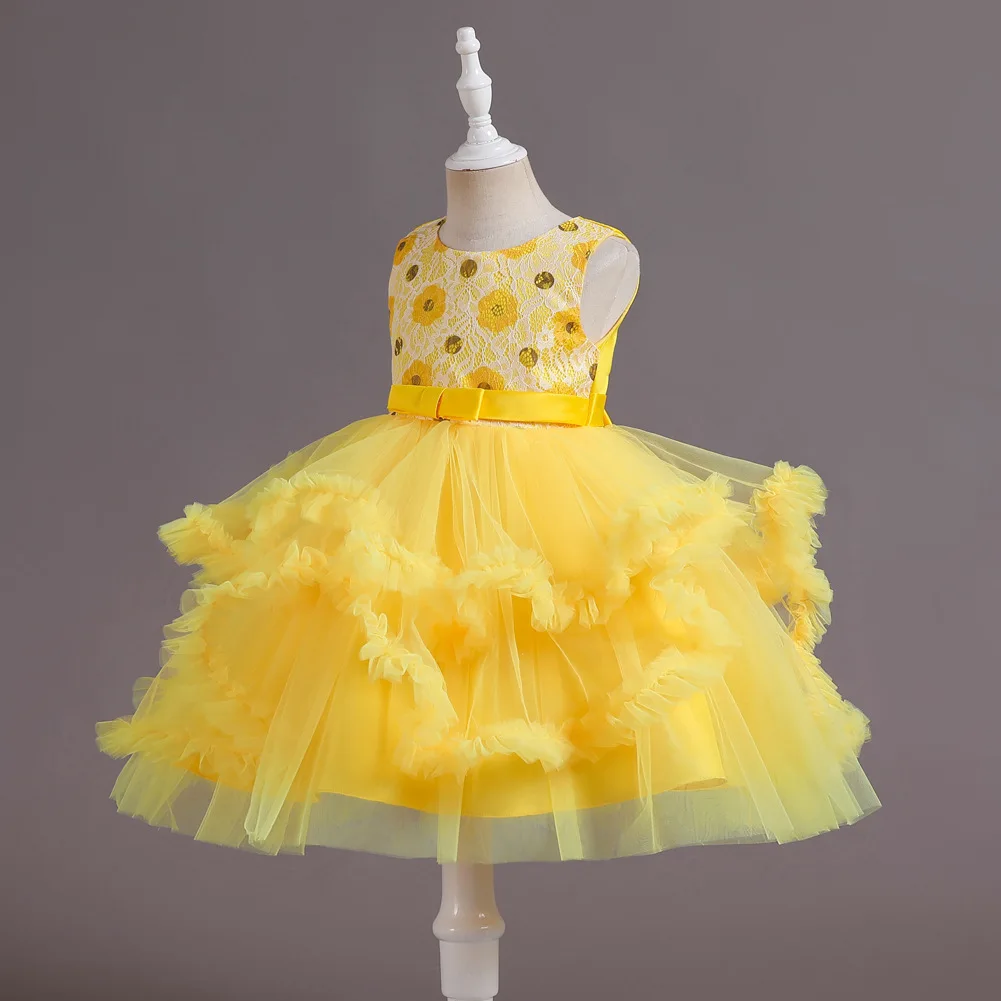 Sarı Kırmızı Mavi Kolsuz Tütü  - Baby Clothing Yellow incelemesi ve fiyatı